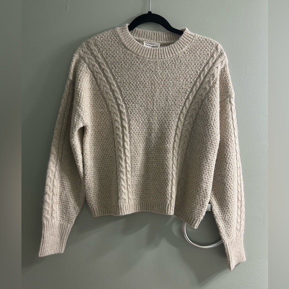 For The Republic Sweaters - NWT for the republic metallic knit sweater